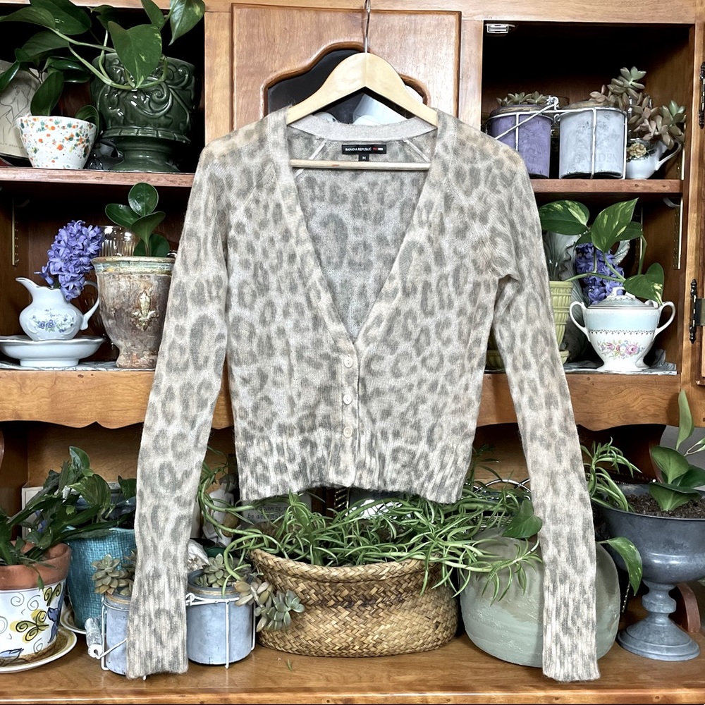 Banana Republic Mad Men collab cardigan size med